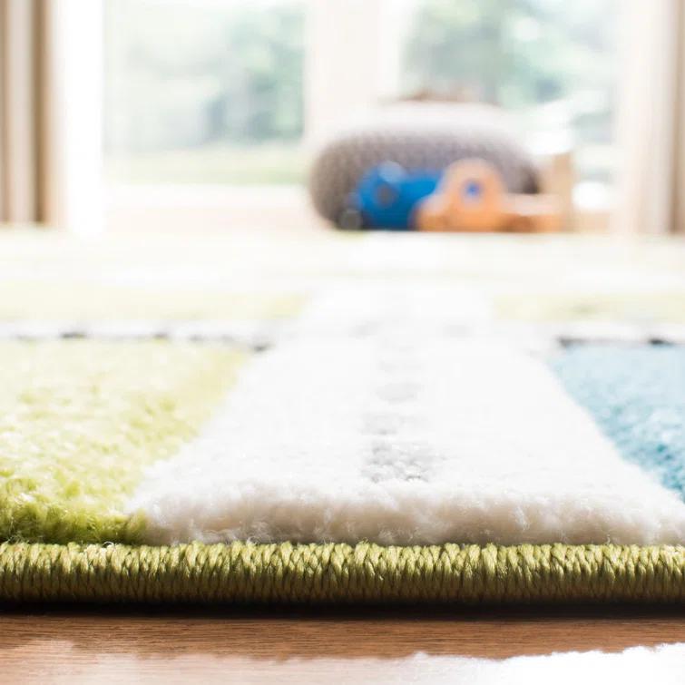 Andover Mills™ Baby & Kids Gaven Green/Ivory Rug