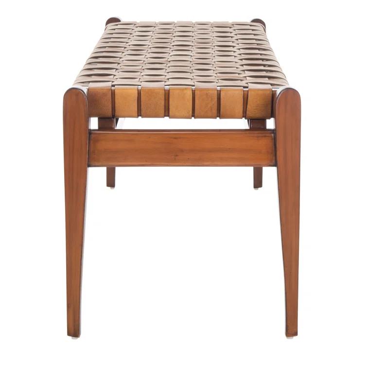 Kenan Genuine Leather Bench