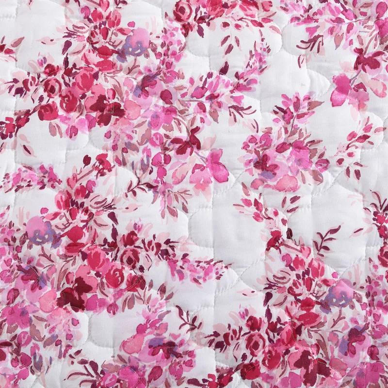 Betsey Johnson Florals Betsey Johnson Reversible Quilt Set