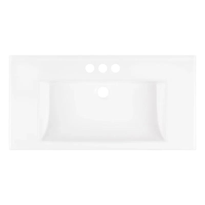 30" Fircrest Single Bathroom Vanity with Integral Sink