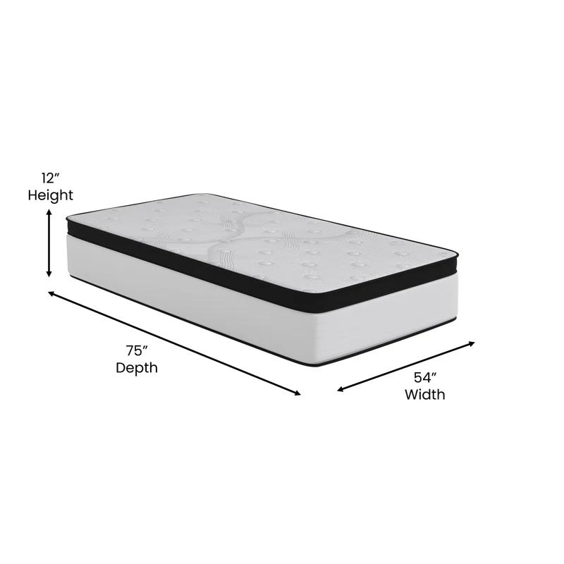 Taylor & Logan Callista 12'' Extra Firm Mattress