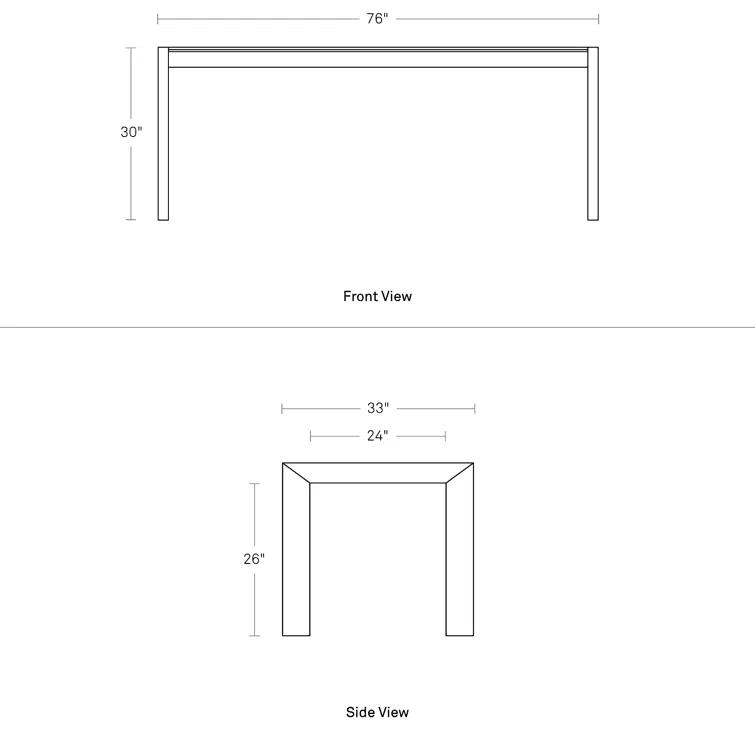 Blu Dot Second Best Wood Dining Table & Reviews | Wayfair