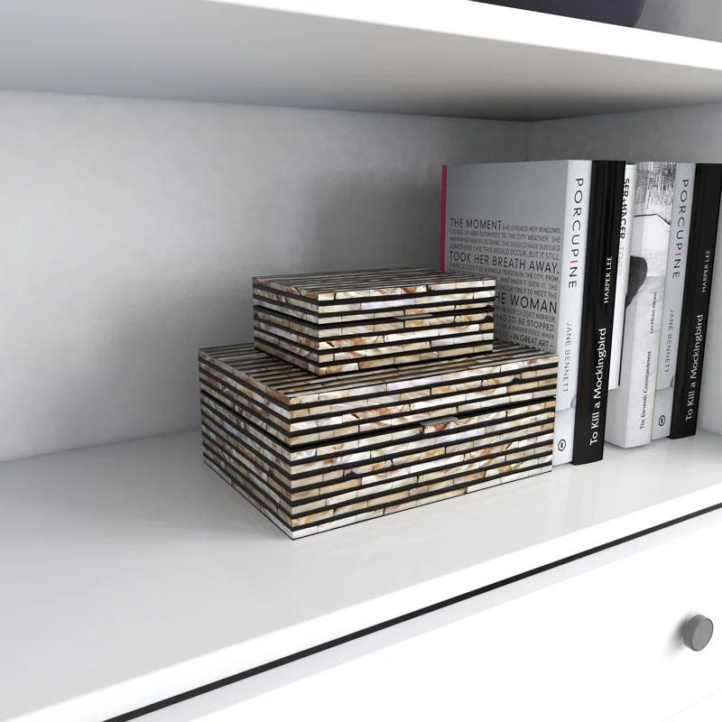 2 - Piece Handmade Decorative Box
