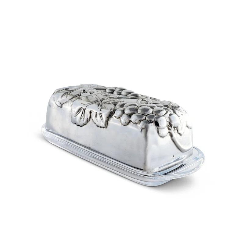 Arthur Court Designs Arthur Court Designs Grape Aluminum Butter Dish