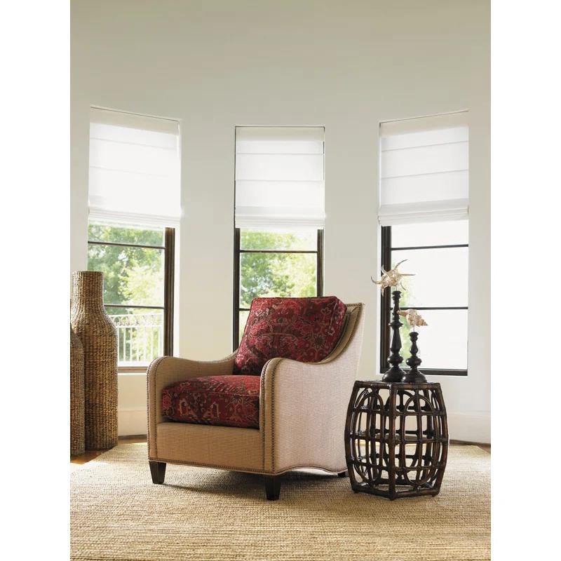 Tommy Bahama Home Royal Kahala Oval Reef Accent Table