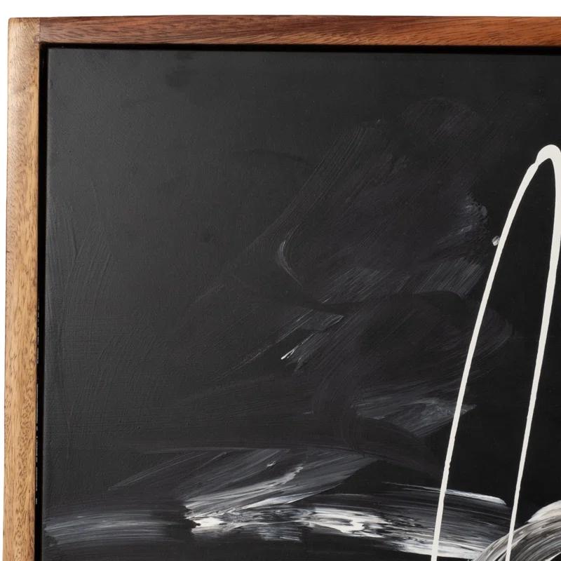 Sagebrook Home Set Of 2 95X59 Hand Painted Contemporary Art (Set of 2)