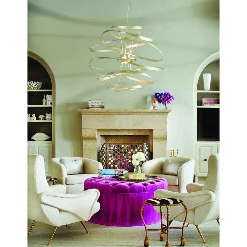 Corbett Lighting Calligraphy 2 Light Chandelier