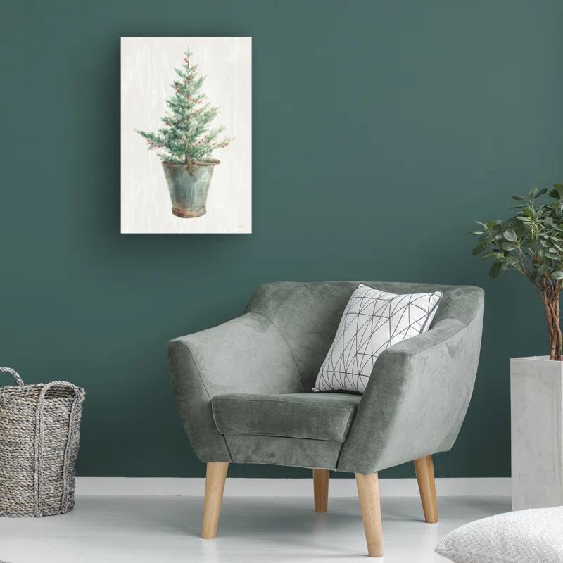 The Holiday Aisle® " White And Bright Christmas Tree I " by Danhui Nai