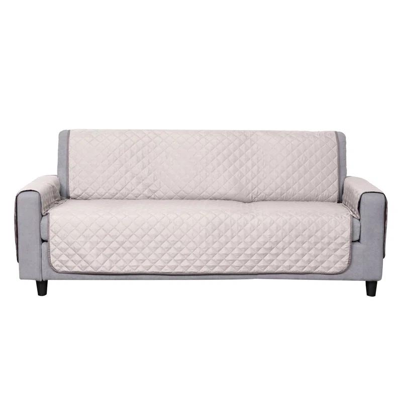 FurHaven Reversible Water-Resistant Small Sofa Loveseat Cover Furniture Protector