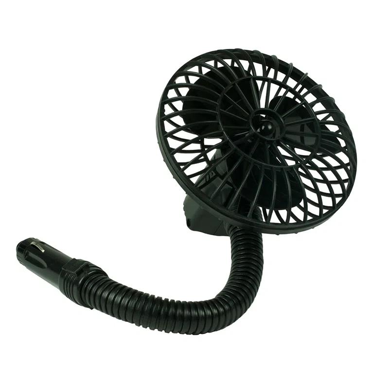 Koolatron 12V 5.6" Oscillating Car Fan