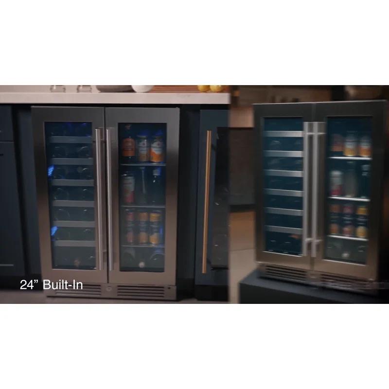 Zephyr Presrv 24" 42-Bottle Dual Zone Wine Cooler