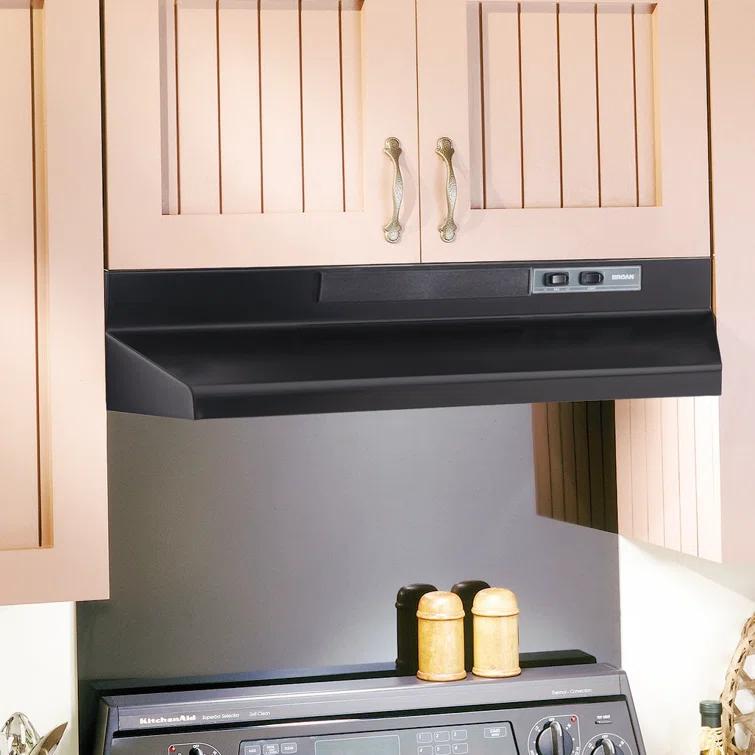 Broan NuTone Broan NuTone 30" Steel 160 CFM Convertible Under Cabinet Range Hood with Mesh Filter F403023