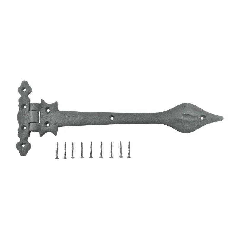 Doors Spear Tip Wrought Iron Strap Hinge