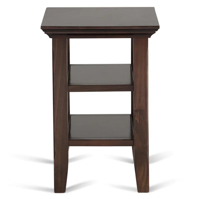 Simpli Home Acadian Solid Wood End Table