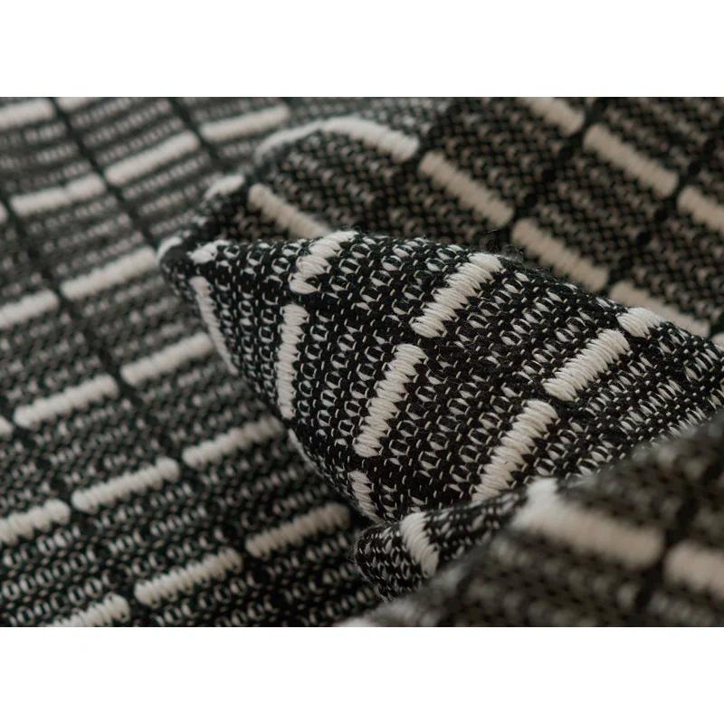 Malmo Recycled P.E.T Black/White Indoor/Outdoor Rug