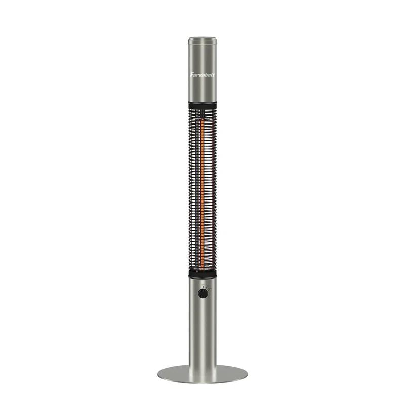 59" 1500 Watt Electric Standing Patio Heater