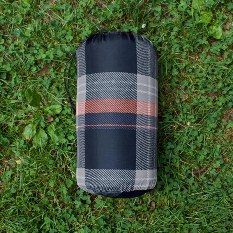 Coleman Coleman Reversible Water Resistant Nylon and Sherpa Diamond Quilted Indoor/Outdoor Throw/Picnic Blanket