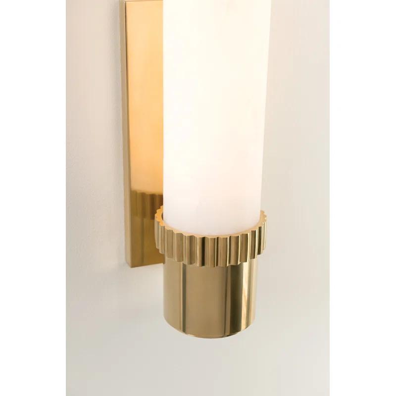 Hudson Valley Lighting Argon Solid Brass Flush Mounted Sconce