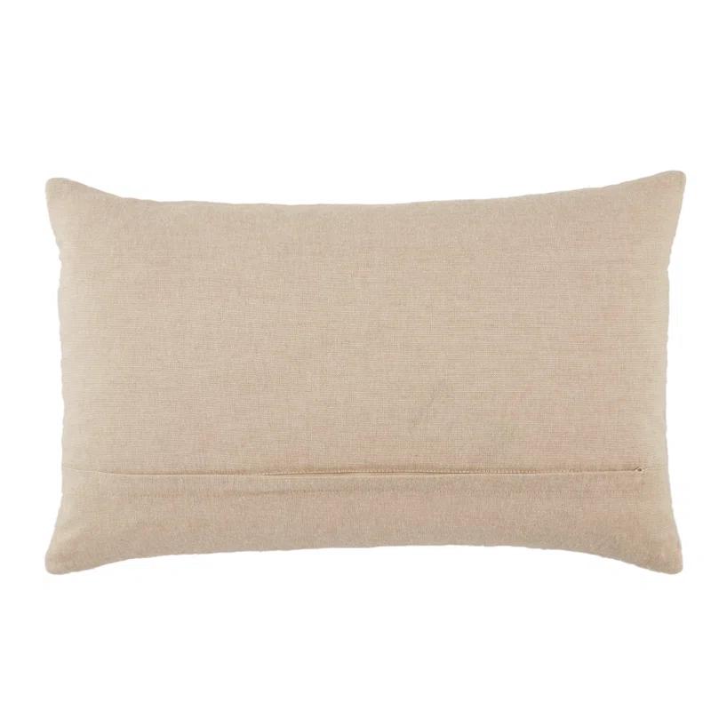 Ryans Embroidered Cotton Lumbar Throw Pillow
