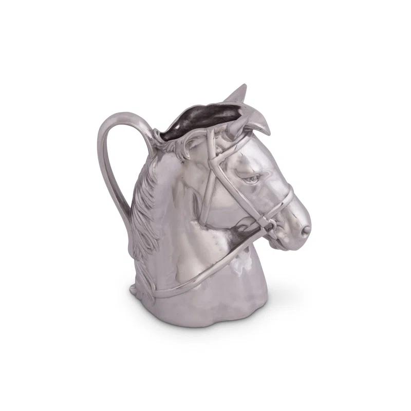 Arthur Court Designs Equestrian Thoroughbred Pitcher