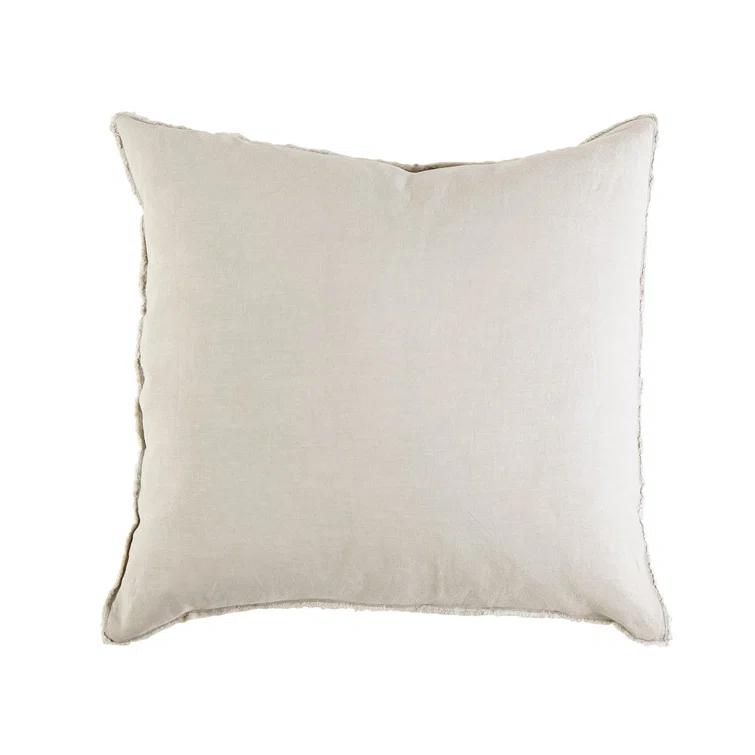 Blair Stonewashed Linen Sham by Pom Pom at Home - Taupe / Standard