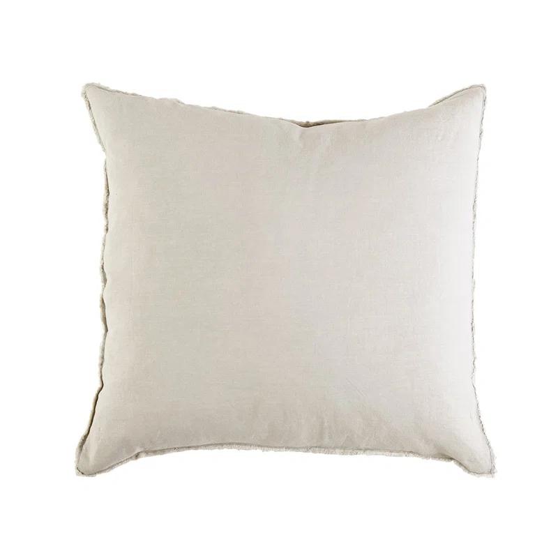 Blair Stonewashed Linen Sham by Pom Pom at Home - Taupe / Standard