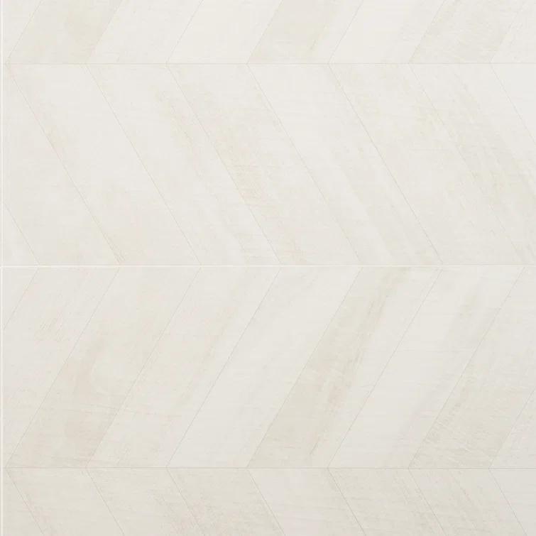 Auburn Chevron 24 in. x 48 in. Matte Porcelain Floor and Wall Tile (15.49 Sq. Ft. / Case)