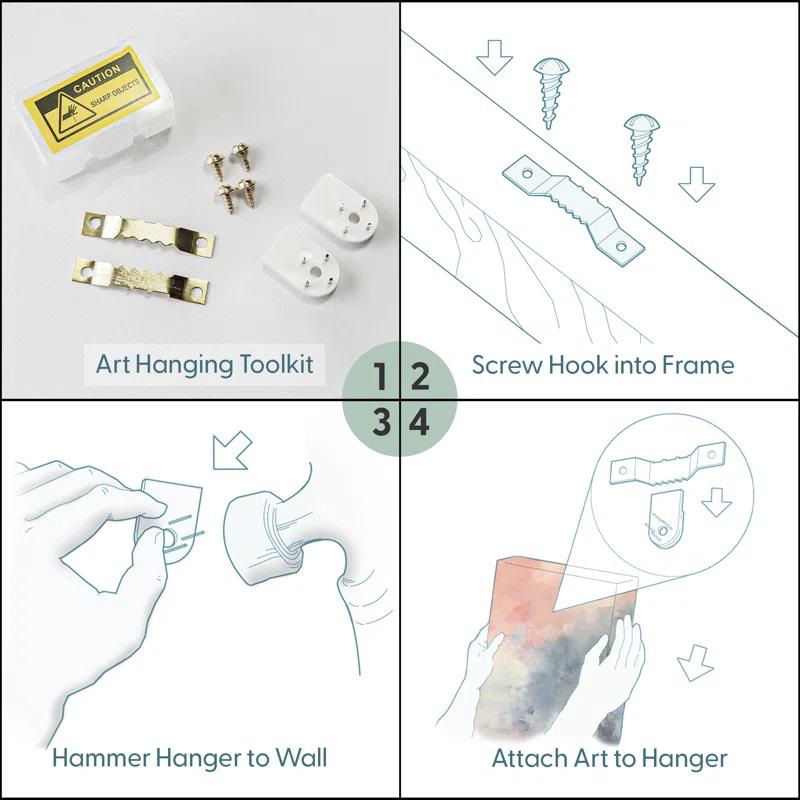 IDEA4WALL Classical Artwork " Idea4wall Canvas Print Wall Art Larkspur Floral Flower Pattern By William Morris Historic Cultural Illustrations Fine Art Colorful Retro For Living Room, Bedroom, Office. " by William Morris