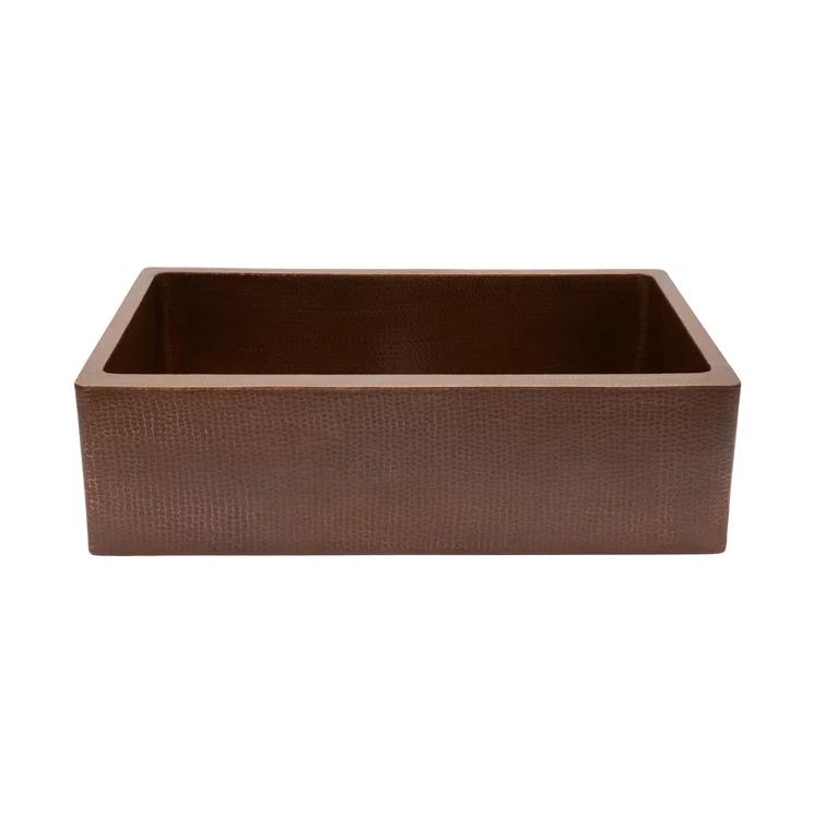 Premier Copper Products 33'' L Kitchen Sink KASB33229
