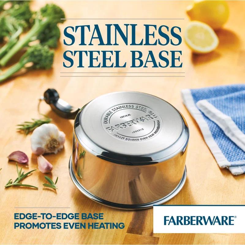 Farberware Farberware Classic Series Stainless Steel Saucepan with Lid