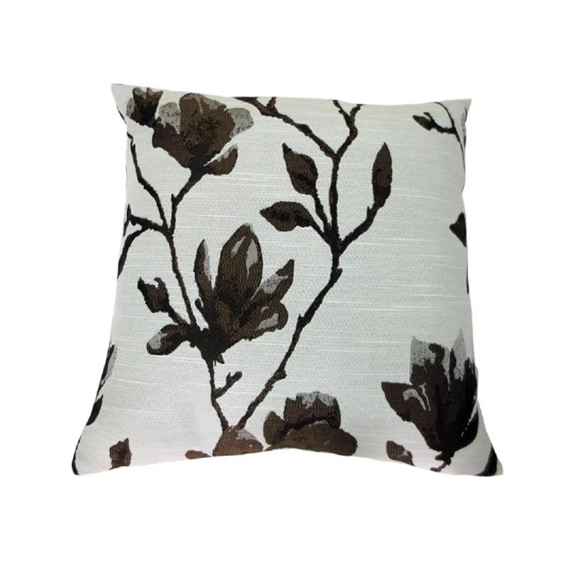 Venetian Floral Reversible Throw Pillow