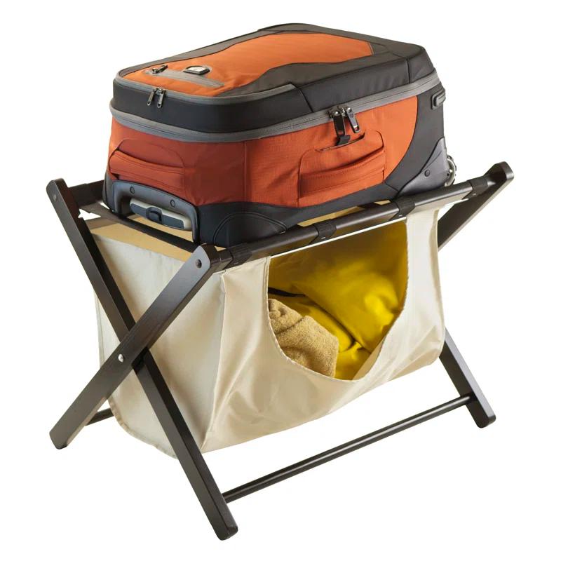 Folding Wood Luggage Rack