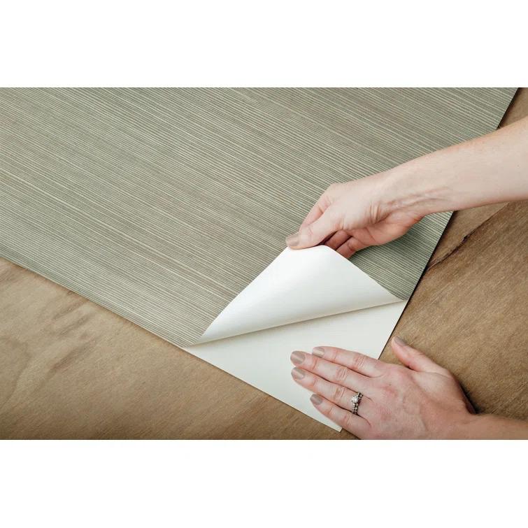 Birch Lane™ Weatherhill Natural Sisal Peel and Stick Grasscloth Wallpaper