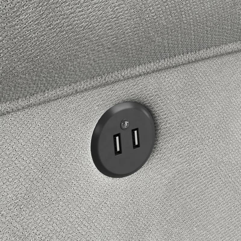 Serenity Swivel Reclining Glider with USB
