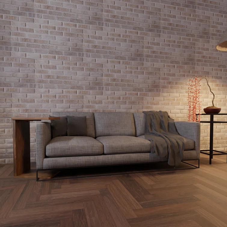 UPP Ultimate Premium Products 3D Brick Effect Wall Panels - Lightweight Styrofoam - Set of 9 Large Panels (20"x40") Covers 48 sq ft - Apply with Wall Adhesive - DIY Home Wall Cladding