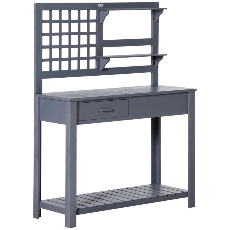 Laurel Foundry Modern Farmhouse® Trott Fir Wood Potting Bench