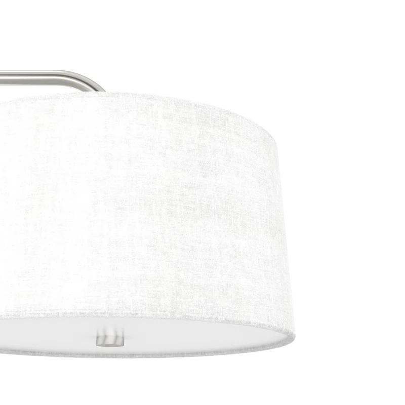Cottage Hill 6 - Light Kitchen Island Shaded Linear Chandelier