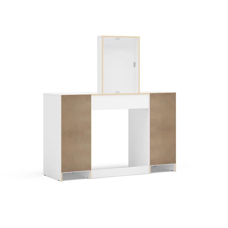 Boahaus LLC Boahaus Christina Large Modern Makeup Vanity Table