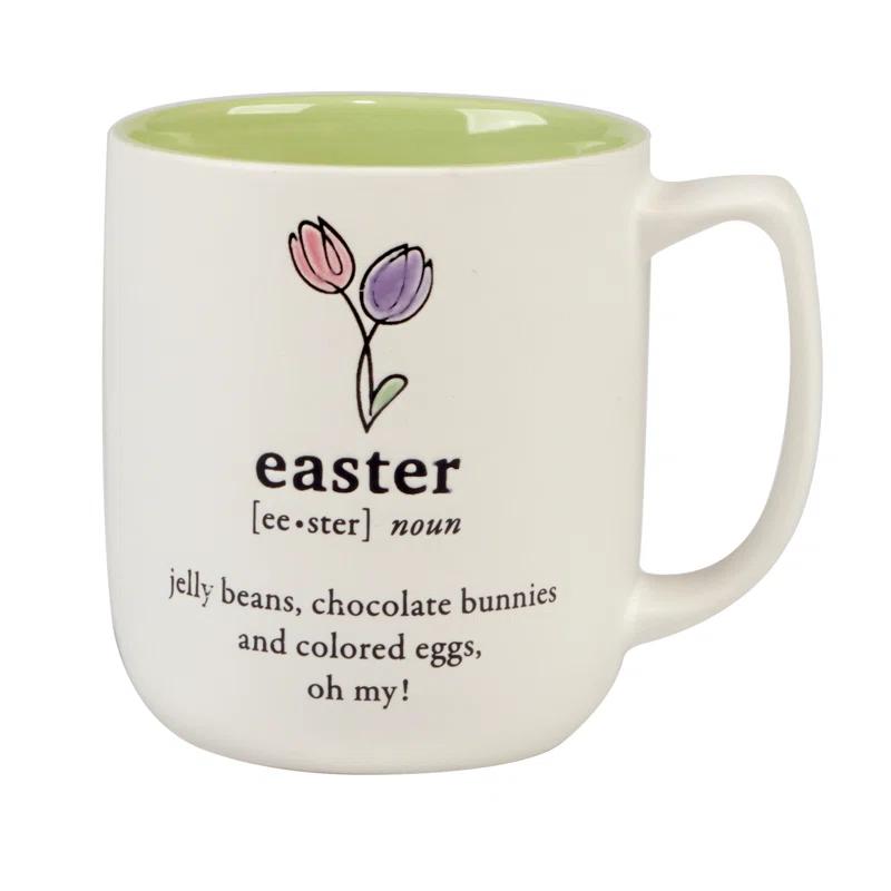 Certified International Easter Words Set of 4 Mugs (Set of 4)