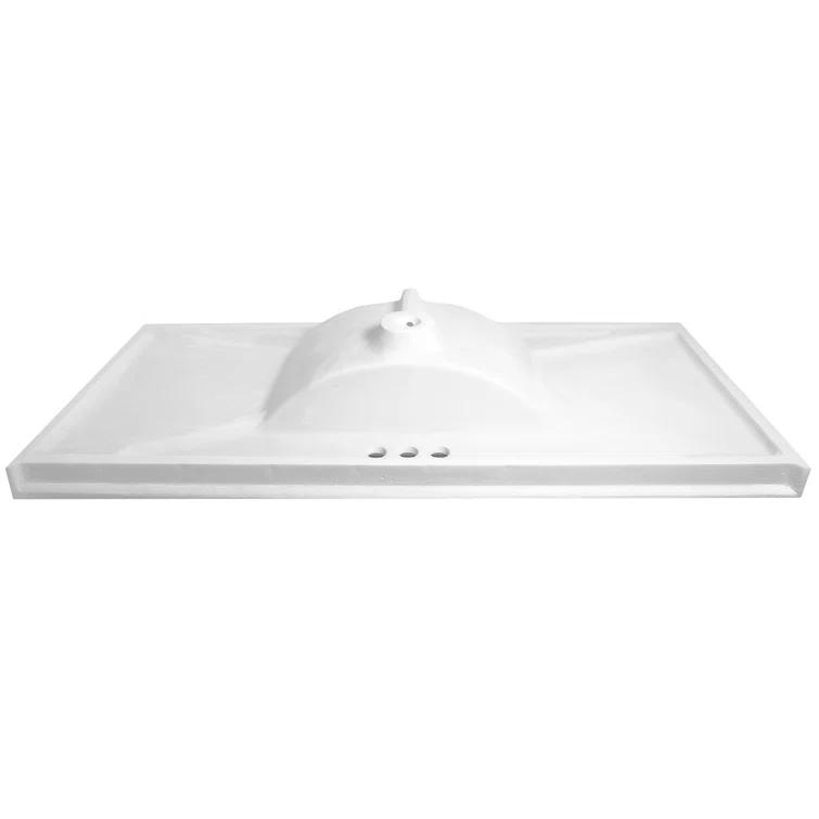 Design House Camilla II Vanity Top with Single Sink and Backsplash
