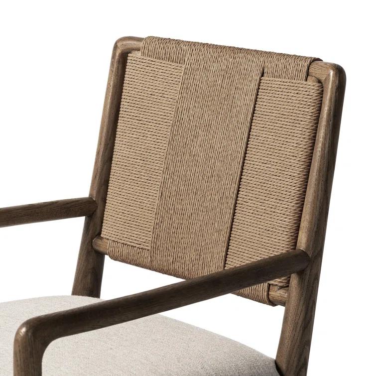 Betha Polyester Blend Armchair Dining Chair