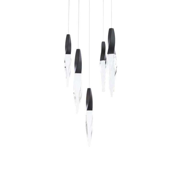 Schonbek Beyond Kindjal 5 - Light LED Unique/Statement Pendant