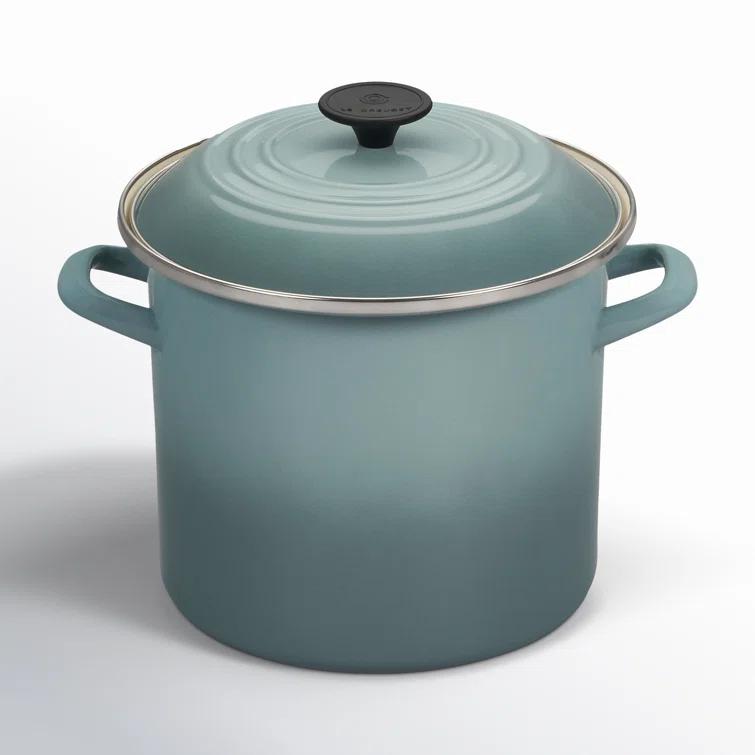 Le Creuset ® Sea Salt 8-Qt. Enameled Stockpot