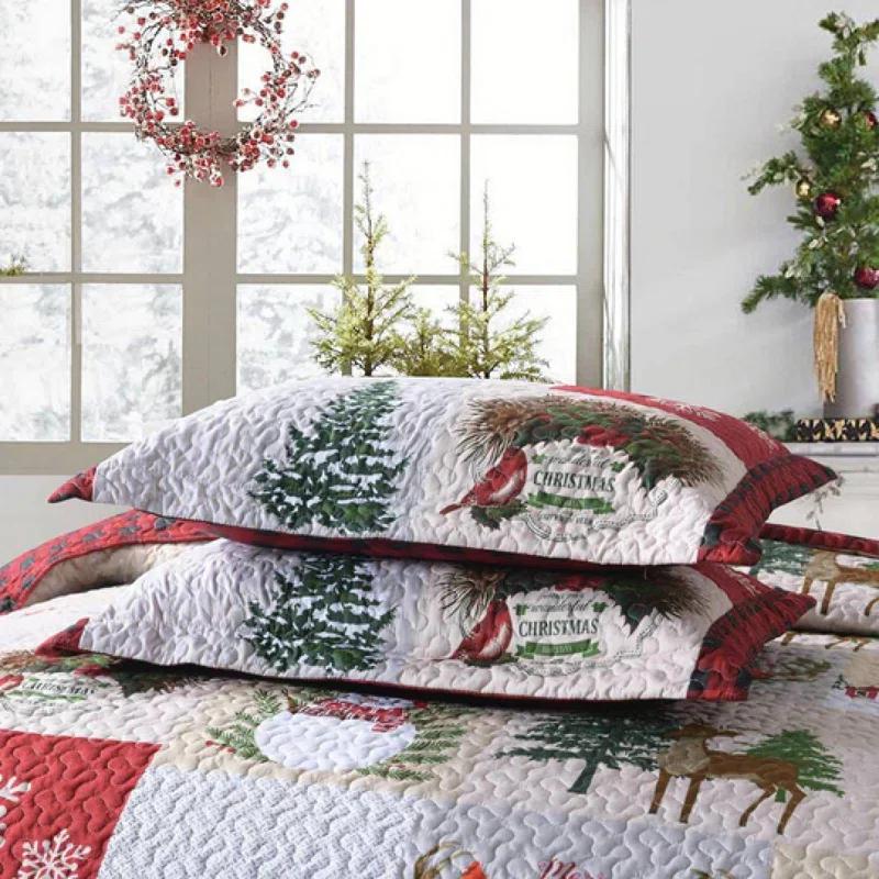 MarCielo Plaid Quilt Set