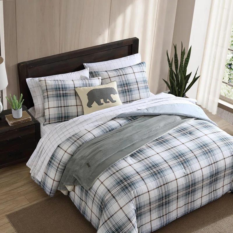 Eddie Bauer Eddie Bauer Alder Plaid Cotton Comforter Set