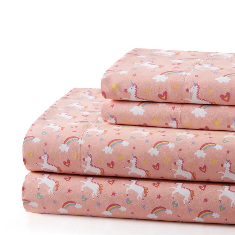 Marina Decoration Percale Machine Printed Animal Print Sheet Set