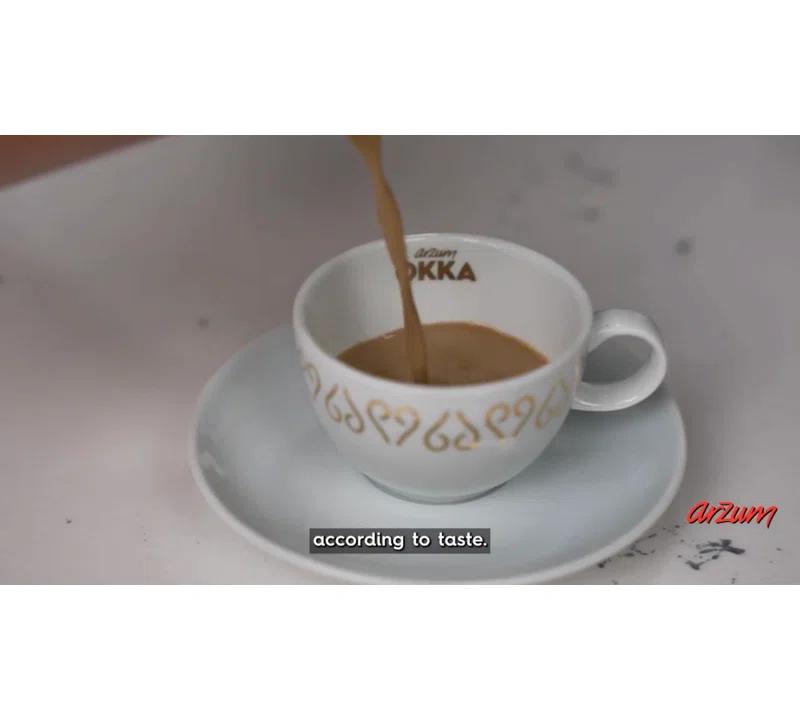 Arzum Okka Rich Moka Pot Turkish Coffee And Moka Maker, Velvetiser, Milk Frother, 5 Cups, Stainless Steel Cooking Pot, Chrome