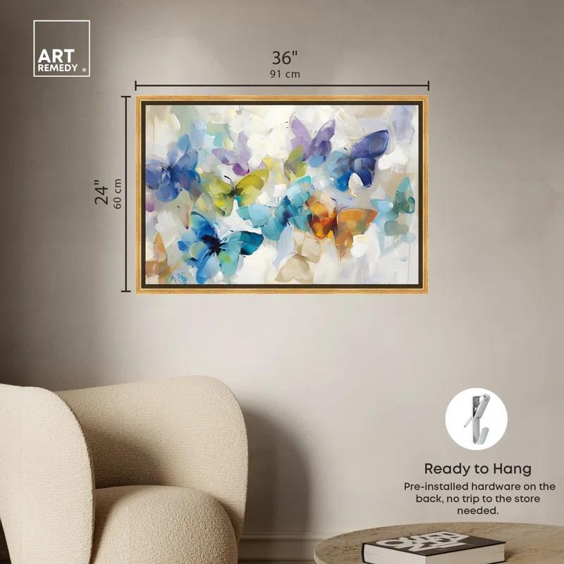 Art Remedy Fluttering Butterflies