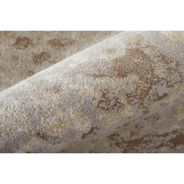 Room Envy Vanhorn Modern Watercolor, Brown/Tan/Ivory