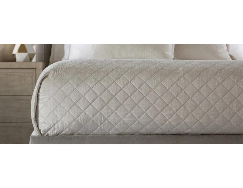 Lili Alessandra Chloe Modern & Contemporary Velvet Coverlet